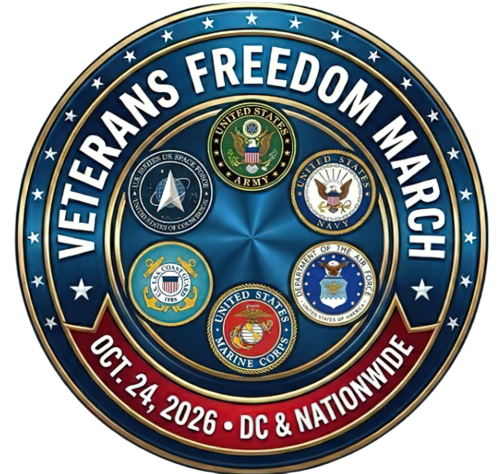 Veterans Freedom March logo